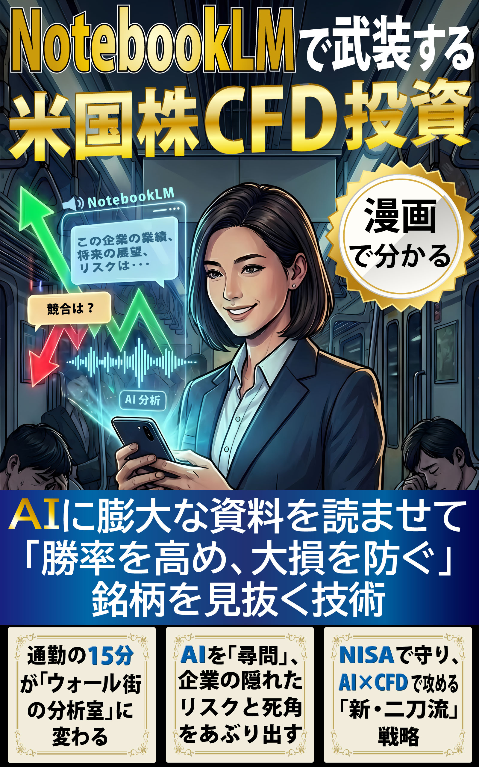 NotebookLMで武装する米国株CFD投資:AIに膨大な資料を読ませて「勝率を高め、大損を防ぐ」銘柄を見抜く技術
